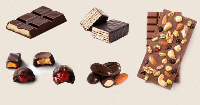 3 Types of Chocolate Products