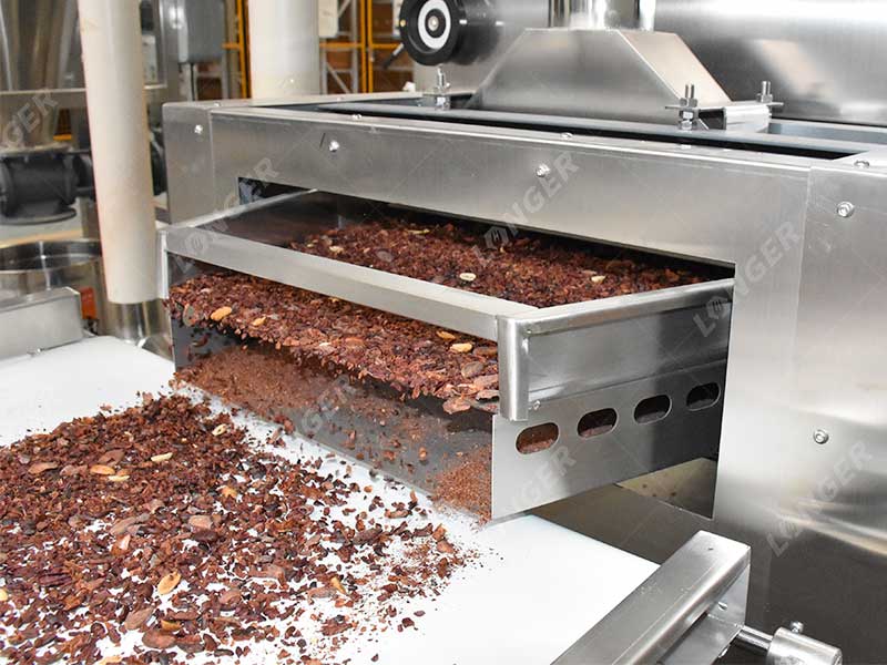 The Cocoa Beans Peeling Process