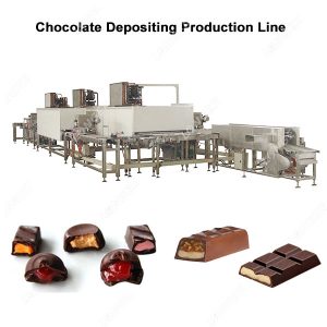 PLC Chocolate Depositing Production Line