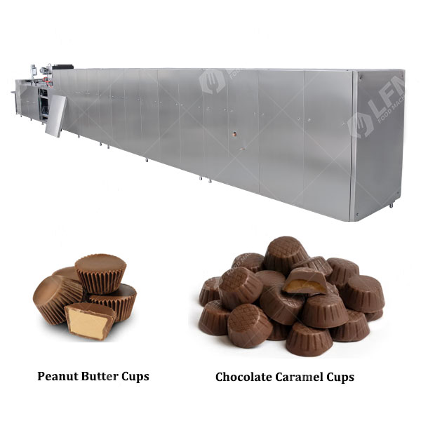 Good Quality Chocolate Peanut Butter Cups Making Machine