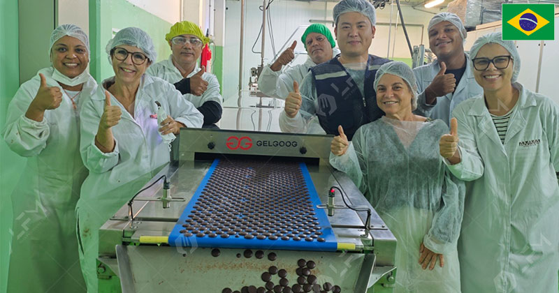 Chocolate Chips Line Successfully Installed in Brazil