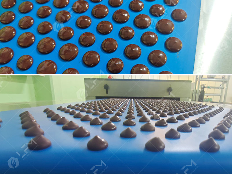 Chocolate Chips Depositing Line in Brazil